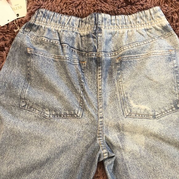 SOLD♥️SOLD♥️♥️NWT*ECRU FAUX LASER JOGGER SWEATPANT*M*LIKE RAG BONE MIRAMAR*NEW - Picture 9 of 16